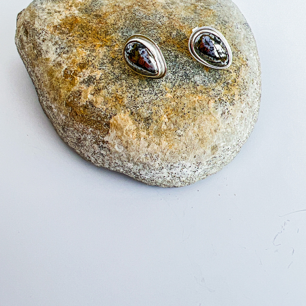 Bespoke Native Silver Stud Earrings for Olive  - Final Payment
