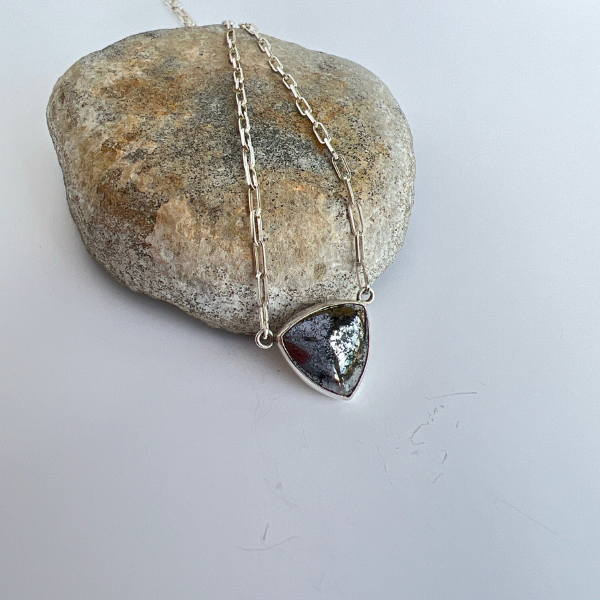 Bespoke Native Silver Pendant- for tracey